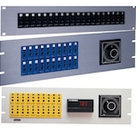 19" Jack Panel Assemblies with Universal Thermocouple Connectors
