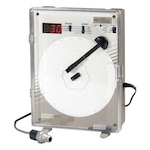 Circular Pressure Chart Recorder with Pressure Sensor