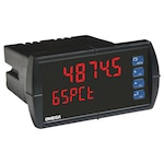 1/8 DIN Dual Input Process Panel Meter, 6 Digit Display