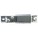 Finned Stainless Steel Strip Heater Diagonal Terminals 800°F