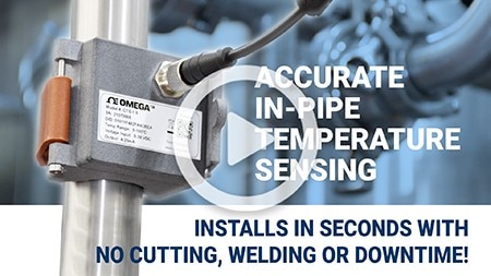 3 Ways Omega's High Accuracy Non-Invasive Temperature Sensor Delivers Accuracy and Uptime