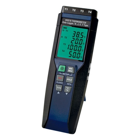 4-Channel Handheld Data Logger Thermometer