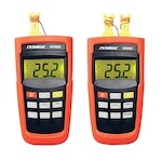 1 & 2 Channel K & J Thermocouple Types Temperature Meter