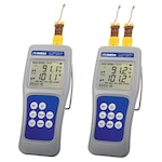 1 & 2 Channel 0.04% Accuracy 4 Thermocouple Types Meter