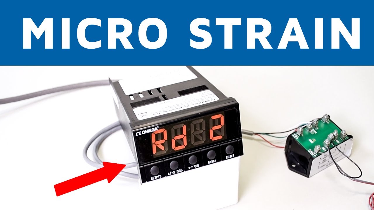 Learn how to scale a Strain Meter to read Microstrain