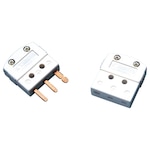 3-Prong Miniature Thermocouple, RTD, & Thermistor Connectors