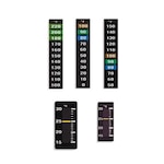 Reversible Temperature Liquid Crystal Strips