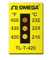 3 Dot Non-Reversible Temperature Label